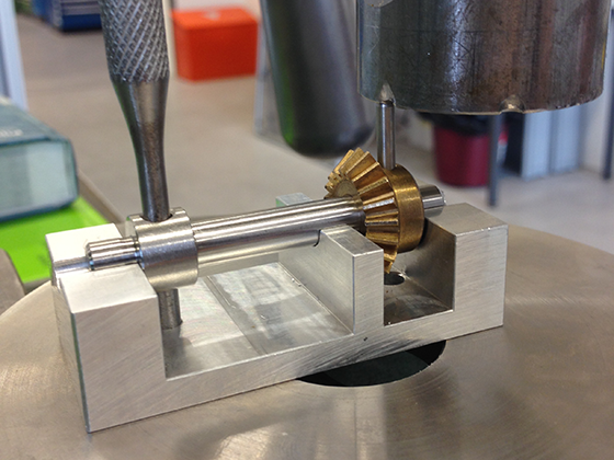 Bevel gear assembly
